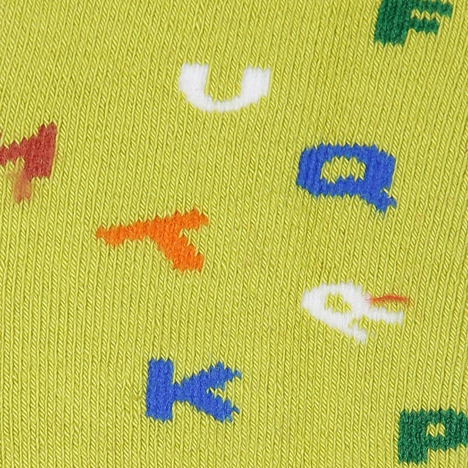 4-8 Years Alphabet Kids Socks - soxytoes