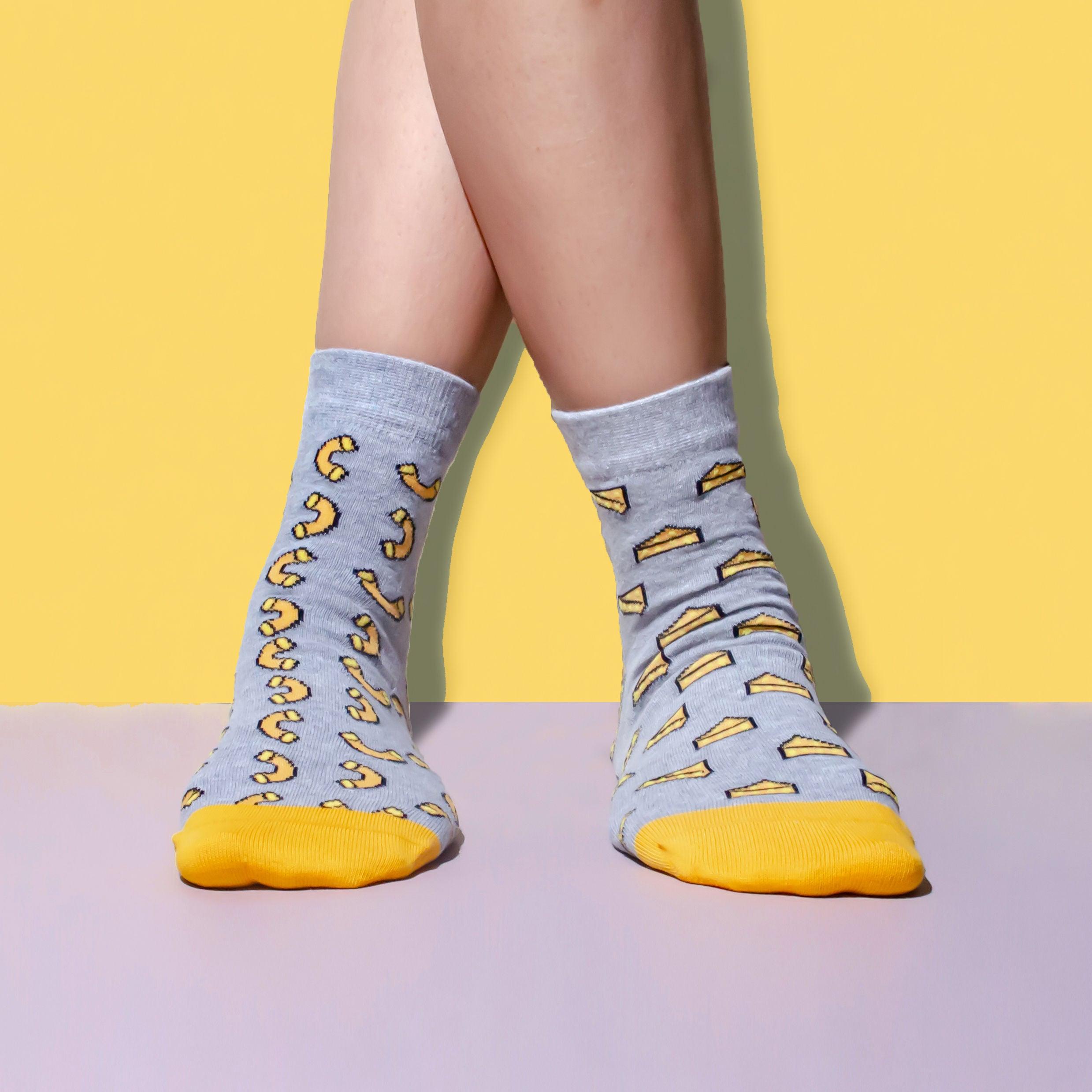 Mac & Cheese Socks - soxytoes