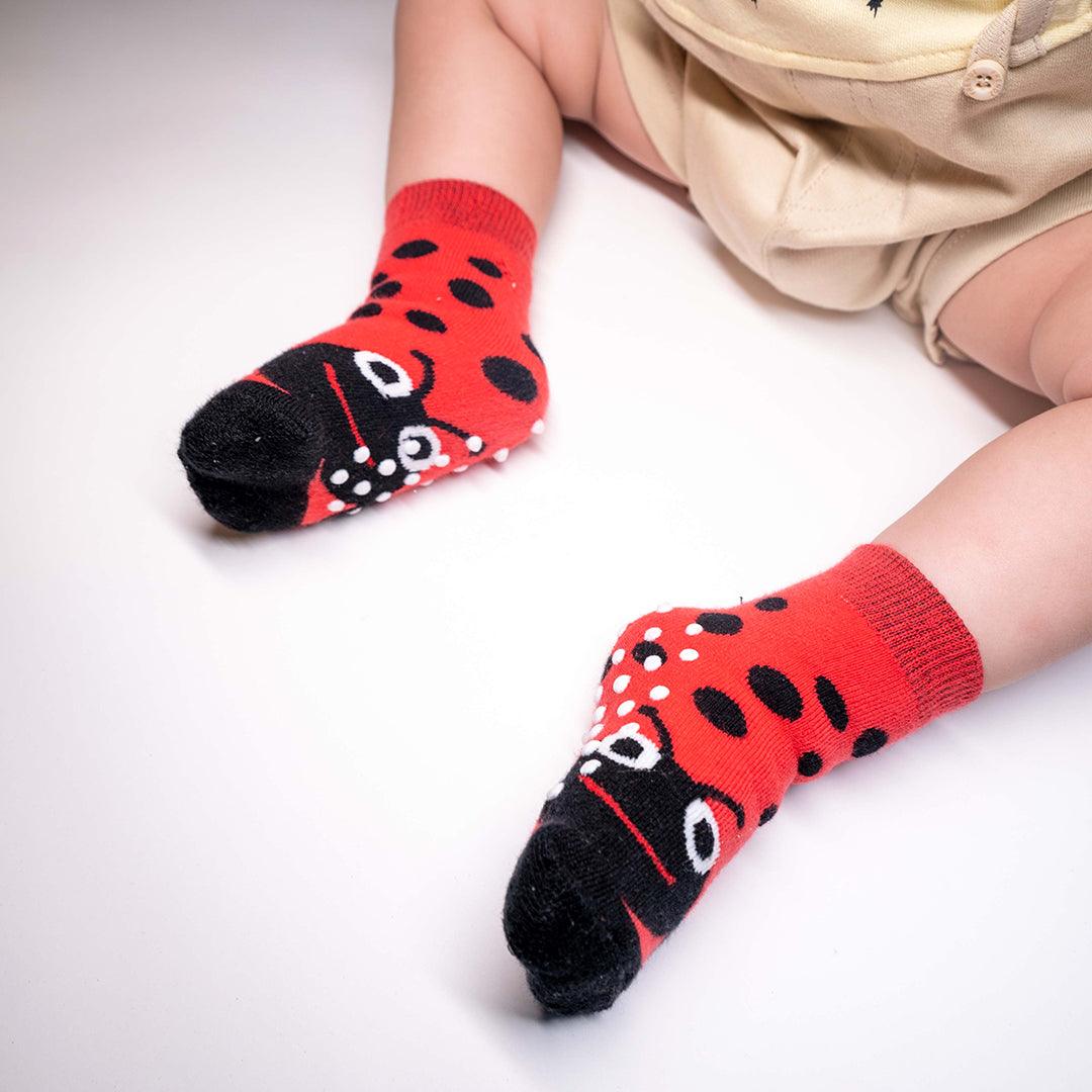 Ladybug Kids Socks 0-2 Years - soxytoes