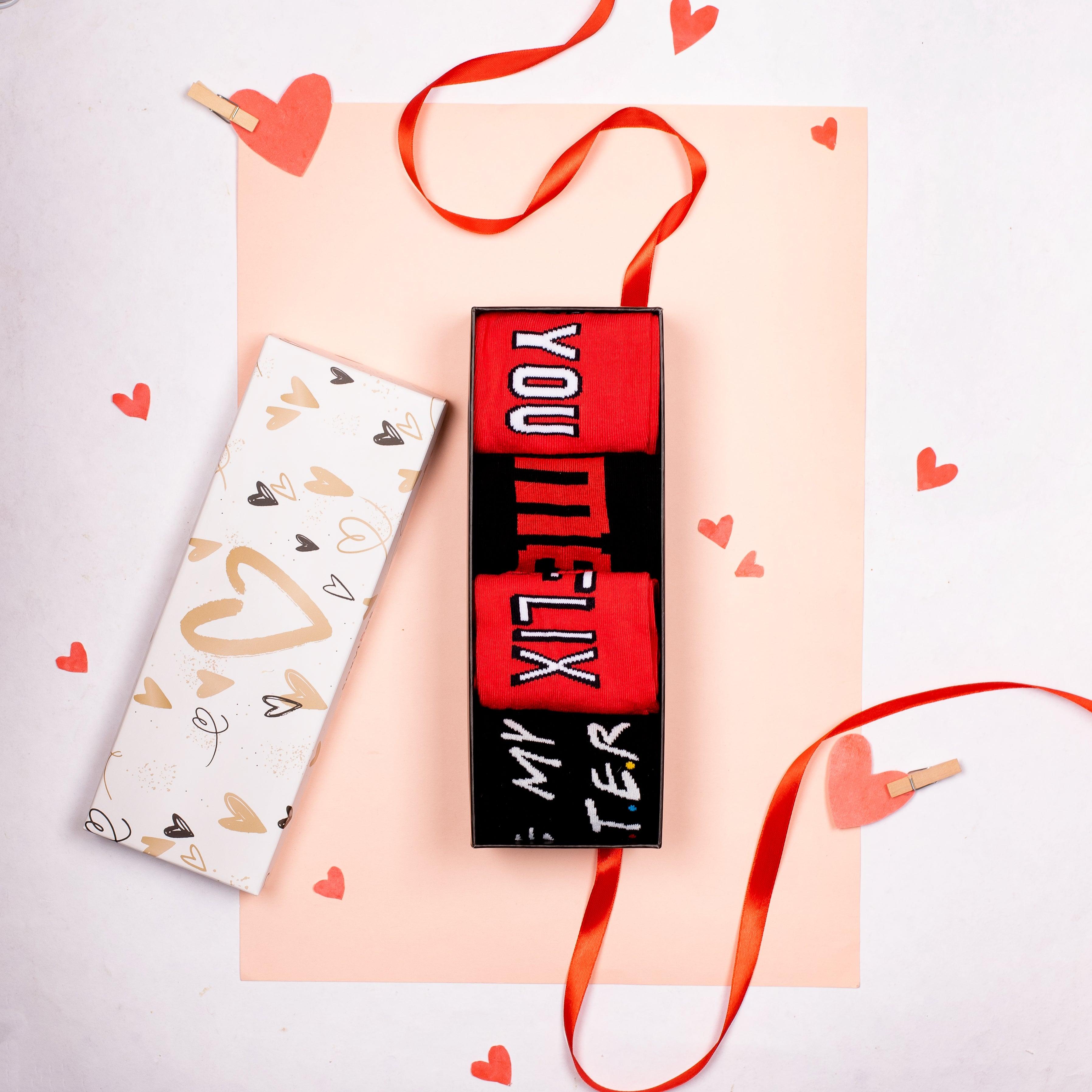 Hopeless Romantic Pack of 4 Socks - soxytoes