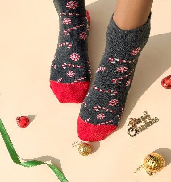 Cane & Candies Socks