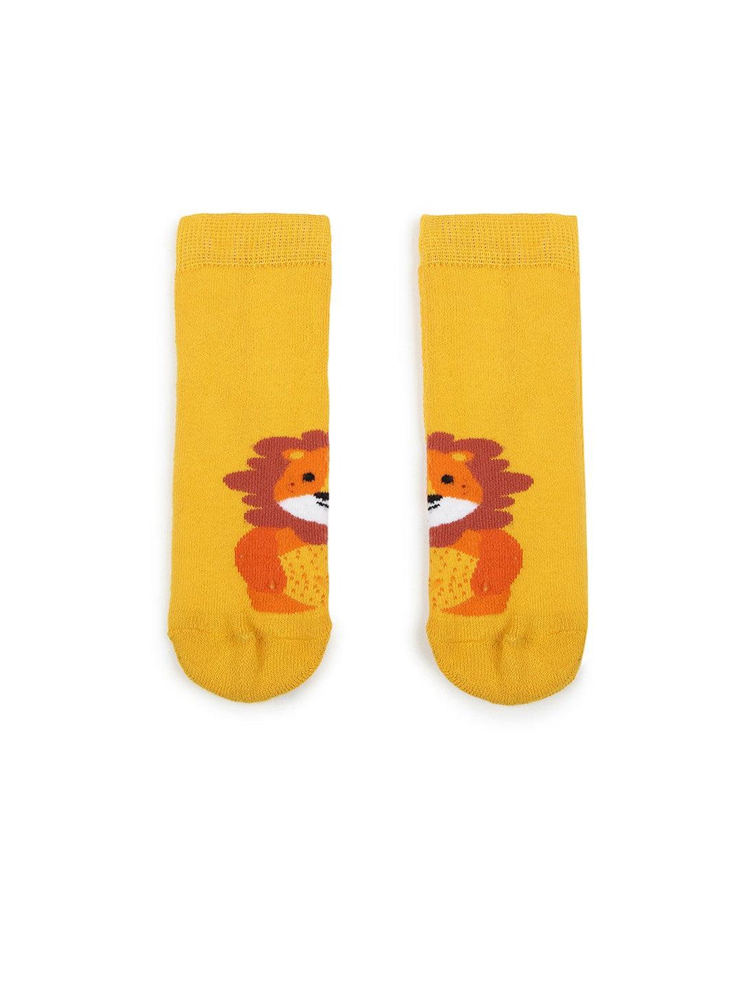 2-4 Years Lion Kids Socks - soxytoes