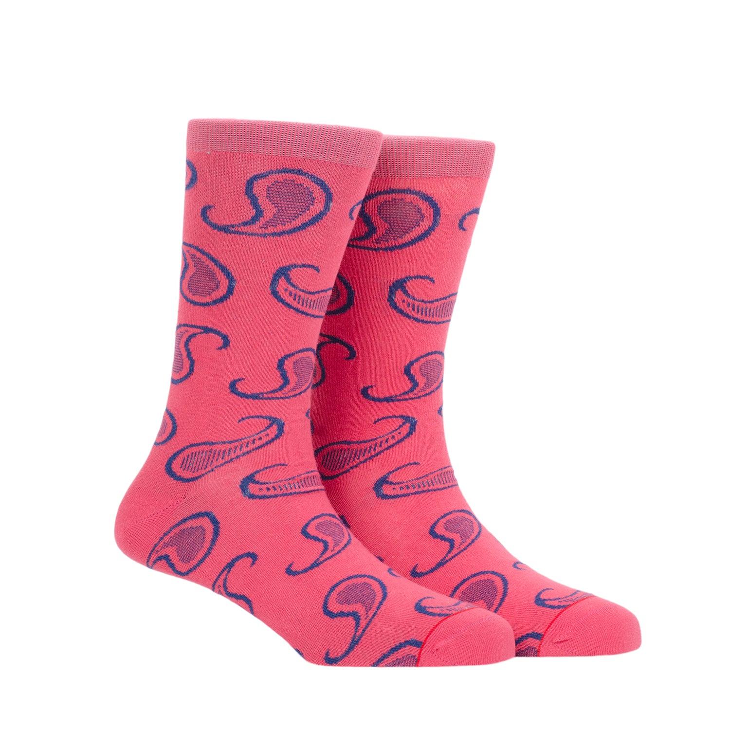 Bravely Paisley Socks - soxytoes