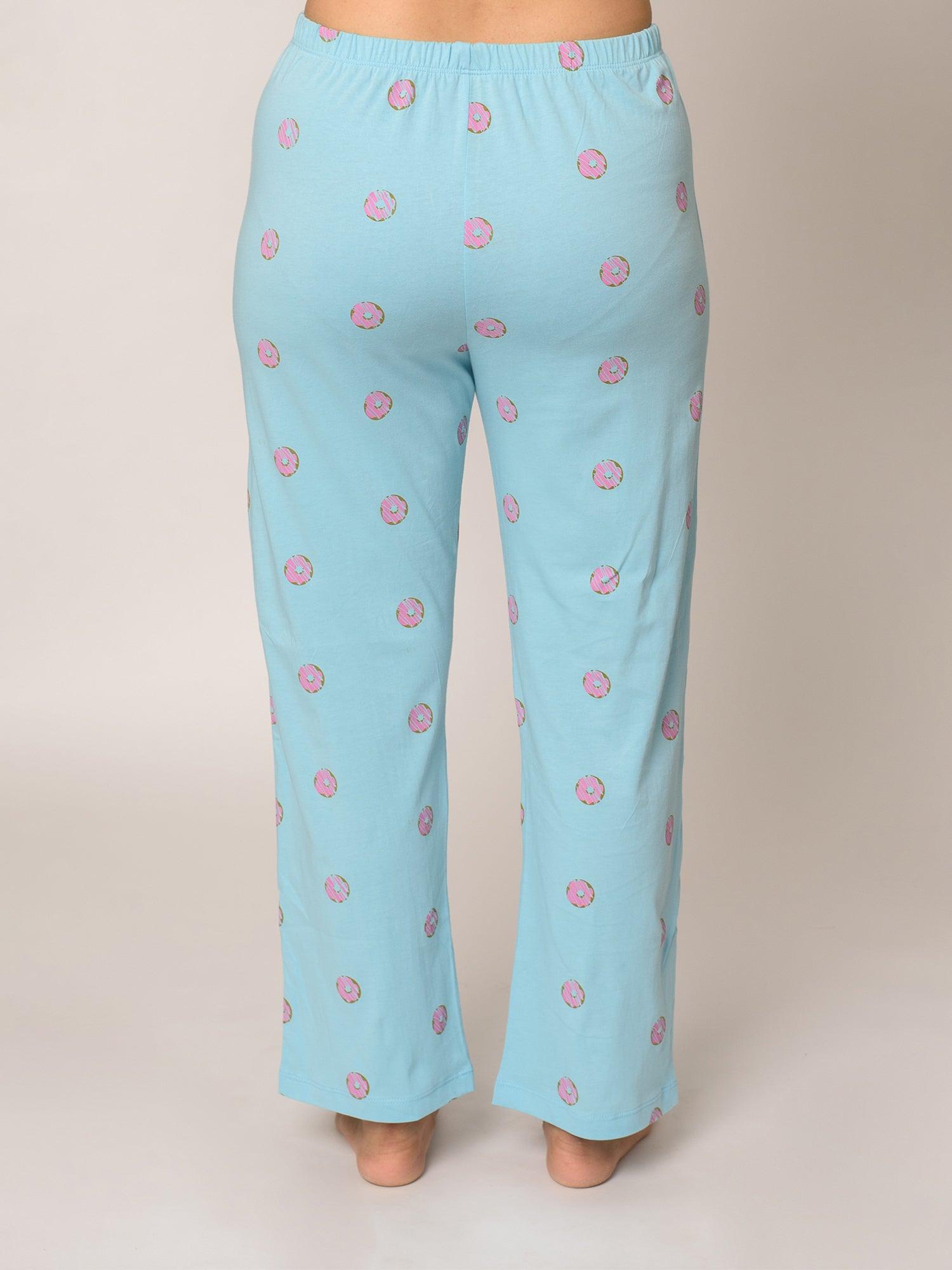 Donut Print Cotton Pyjamas - soxytoes