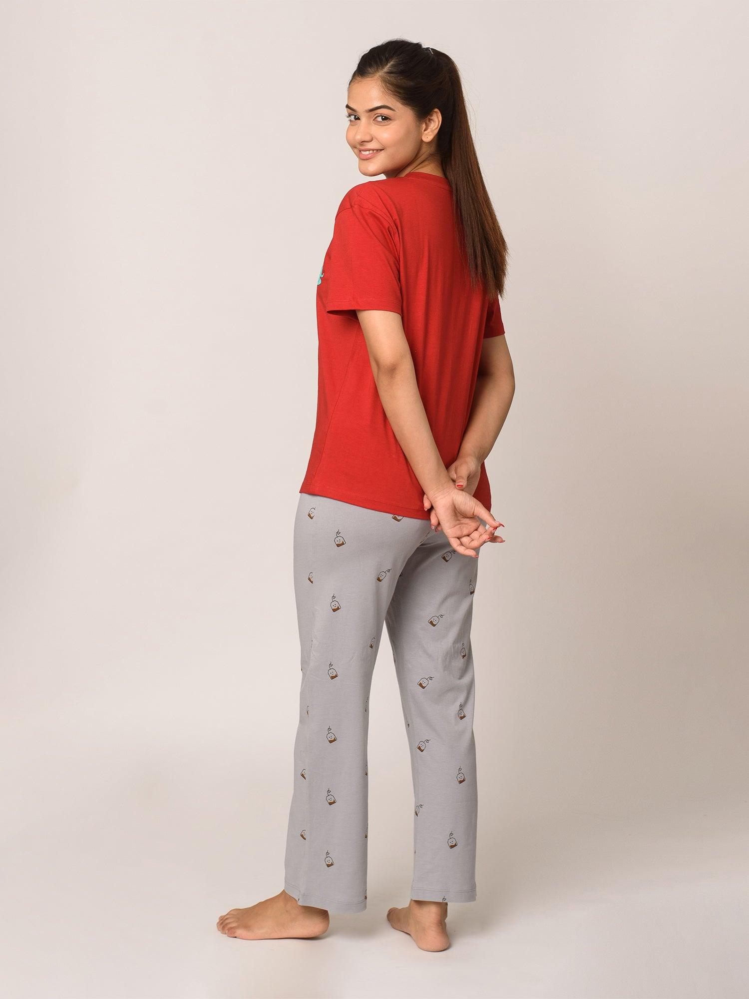 Positivitea Cotton Pyjama Set - soxytoes