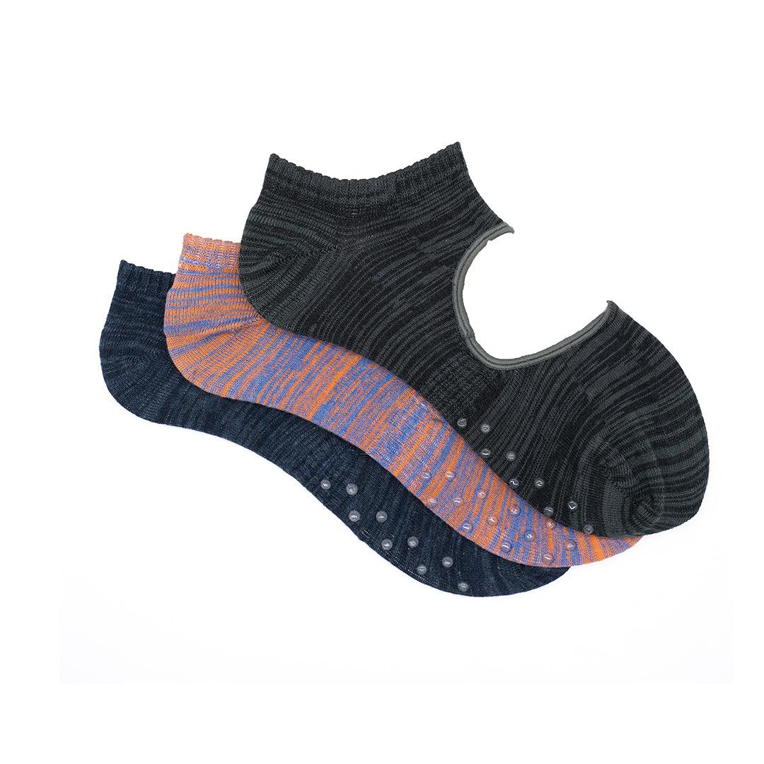 Yoga and Pilates Socks Pack Of 3 Pairs - soxytoes