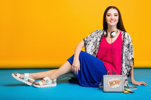 Bold Patterns Transform Casual Footwear Accessories