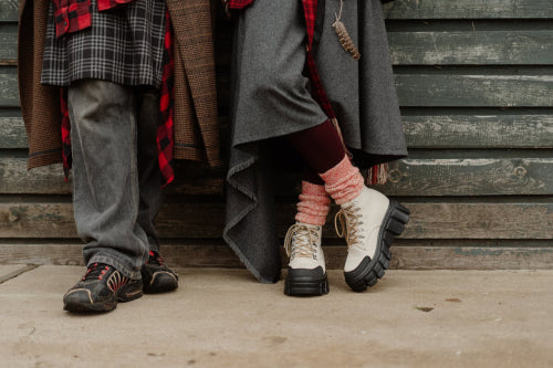 Visible Socks and Their Integration Into Layered Outfits