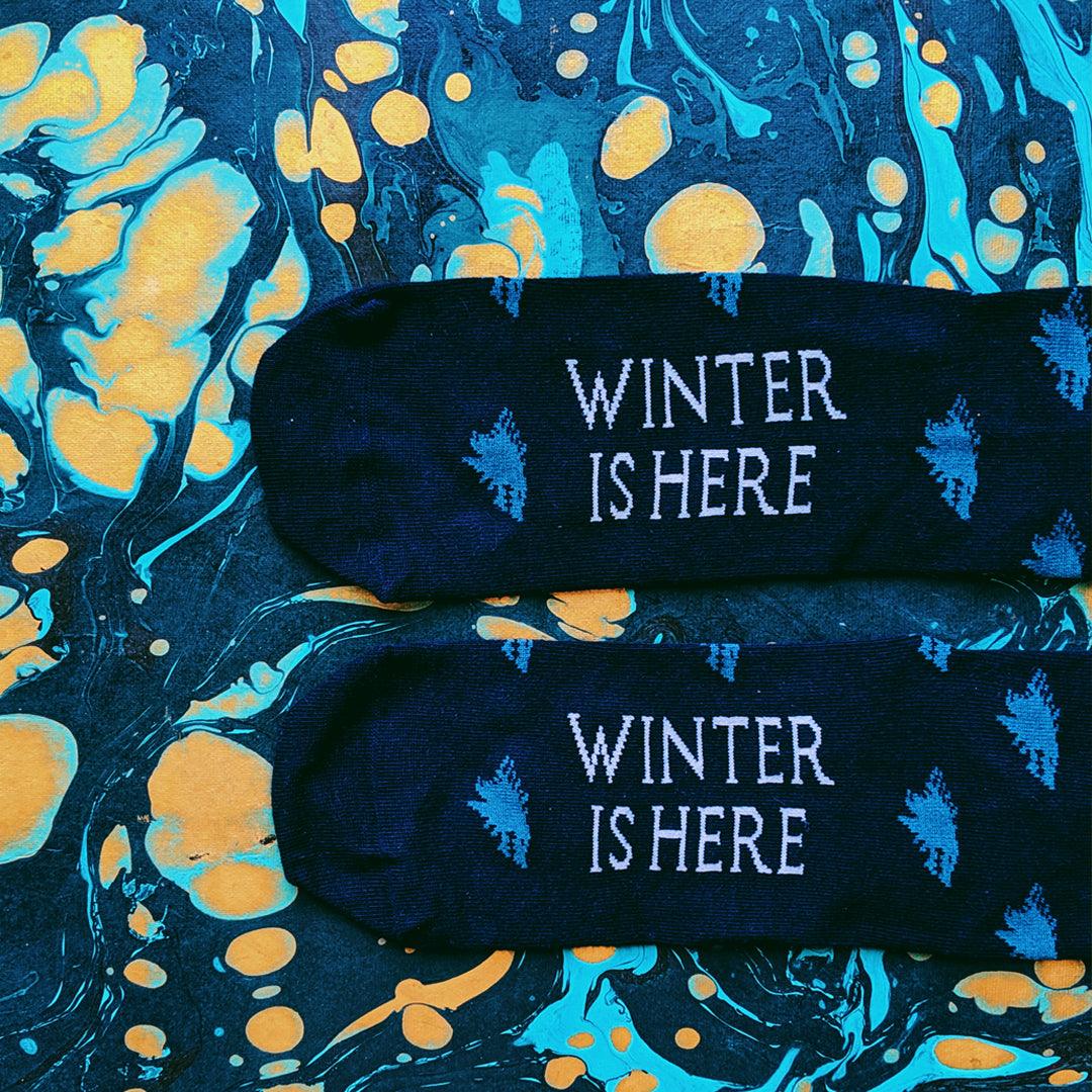 winter is here socks 