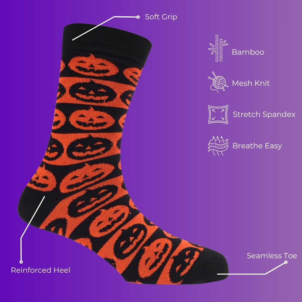 Boo Thang | Pack of 3 Pairs | Unisex Haloween Themed Socks
