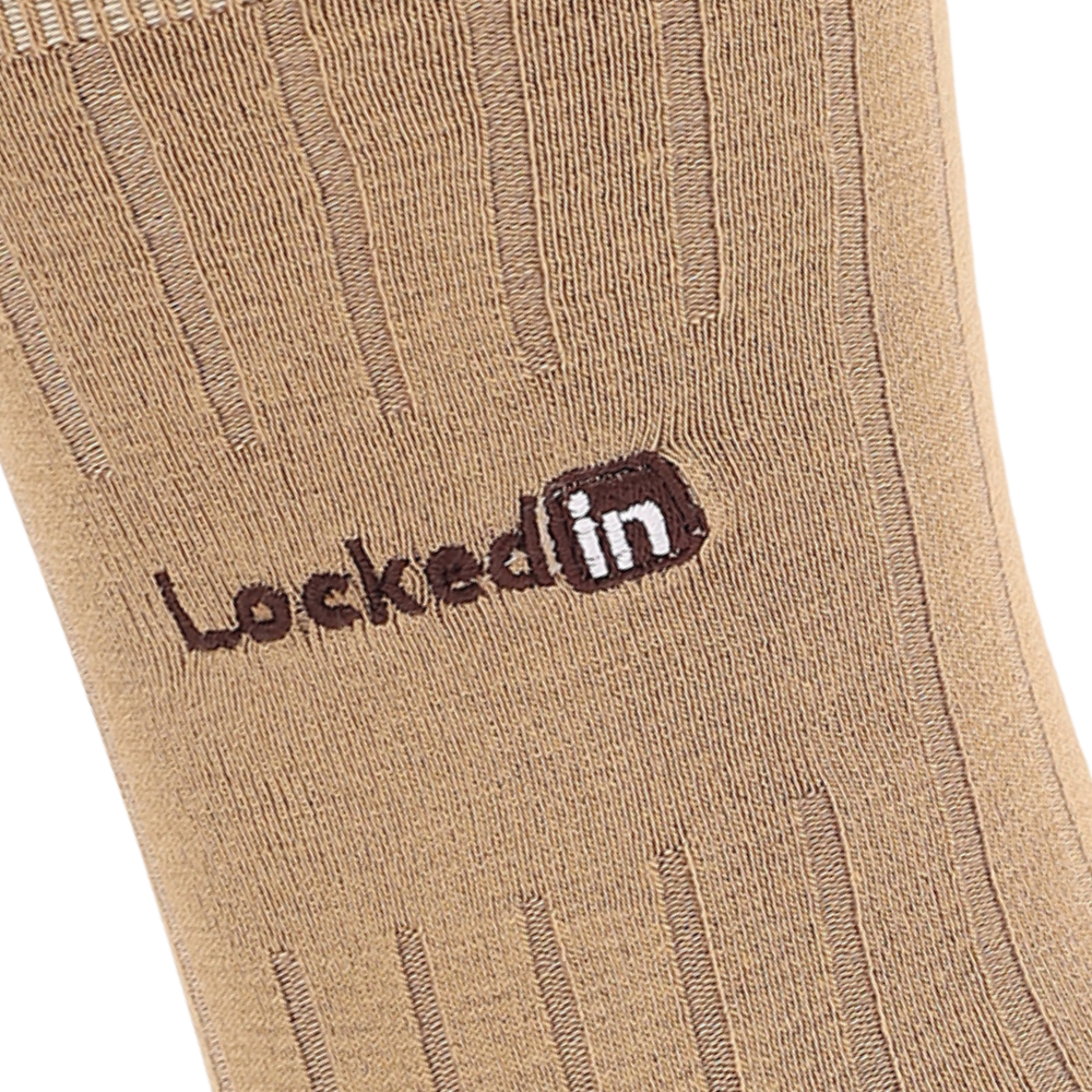 Locked In | Corporate Crew Socks
