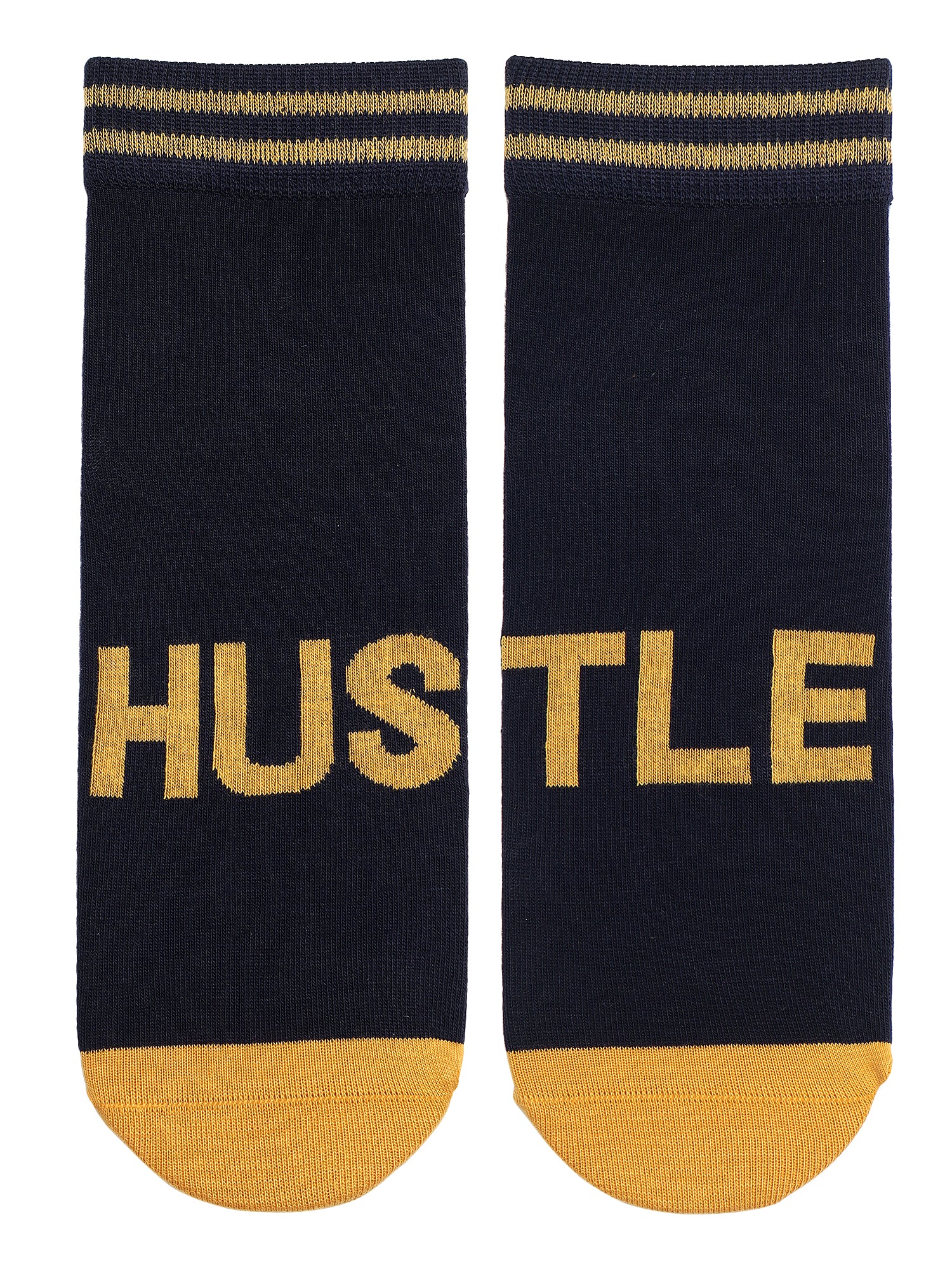 Hustle Navy Blue Ankle Socks 1 Pair