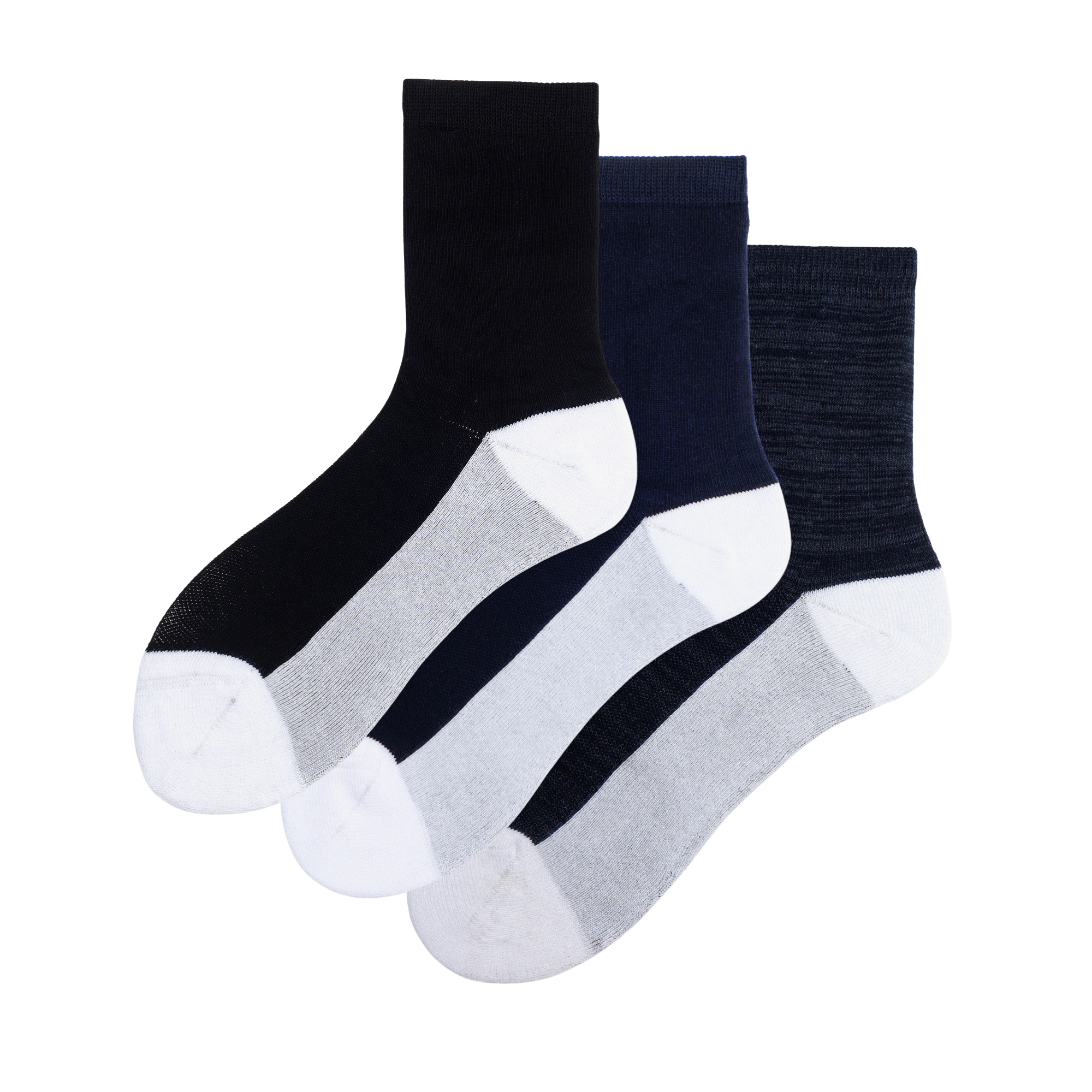 Care Walk Blues Pack of 3 Pairs | Diabetic Care Socks