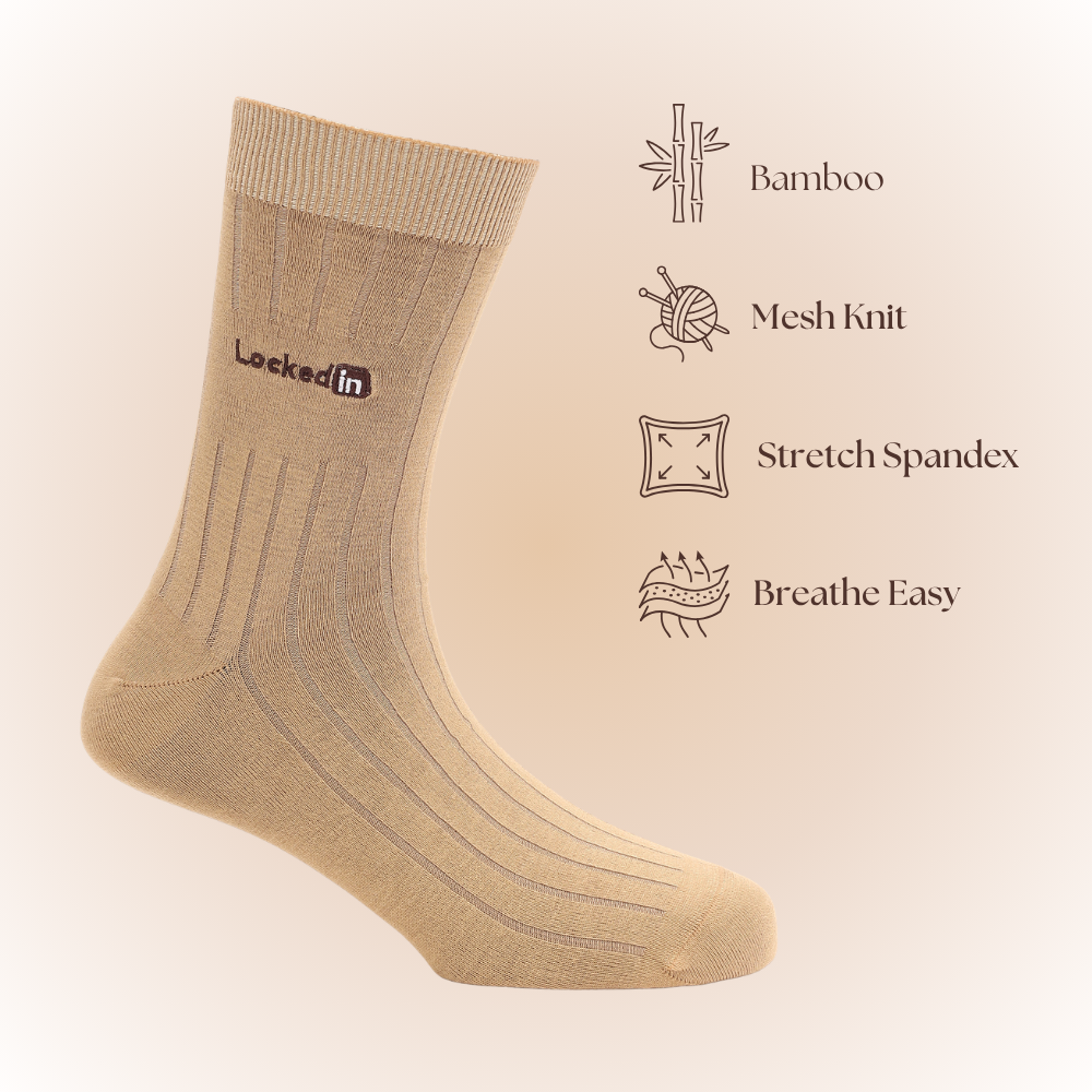 Locked In | Corporate Crew Socks
