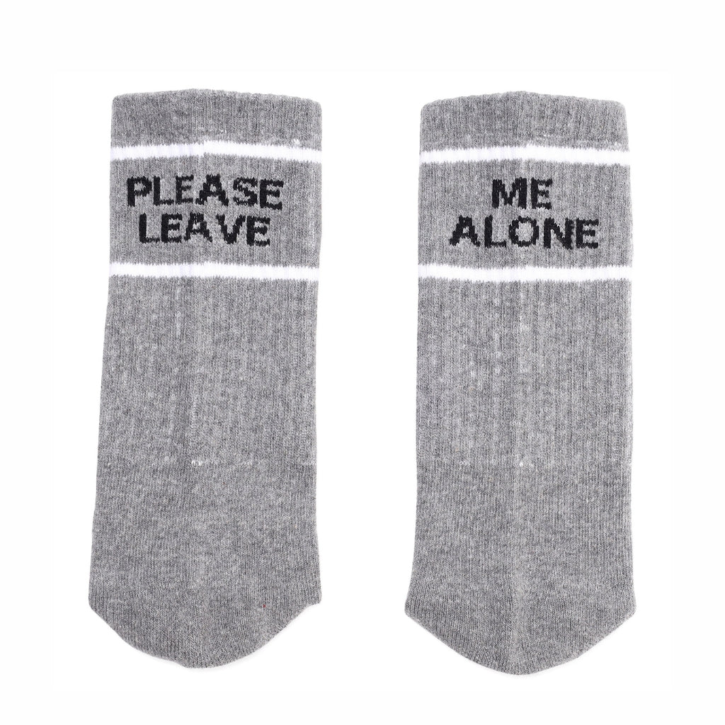 Please Leave Me Alone | Unisex Athletic Socks