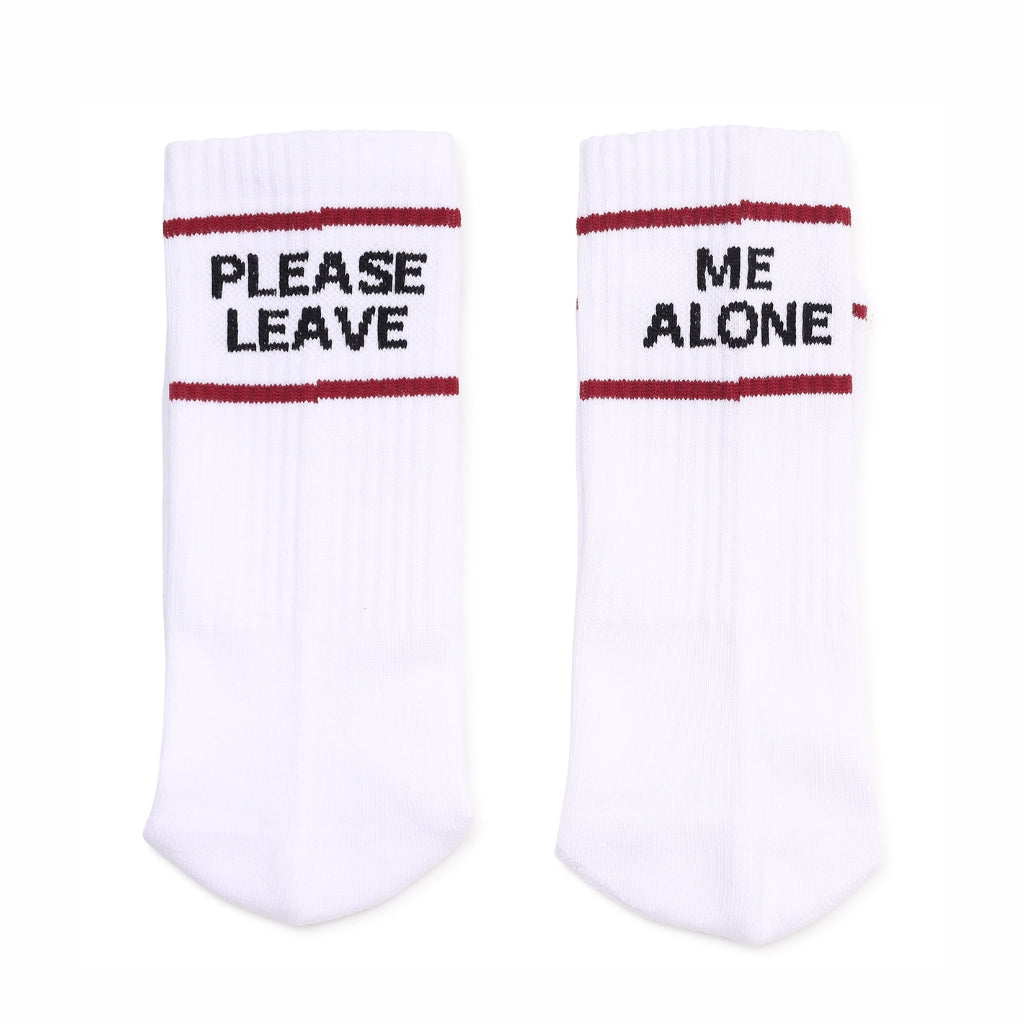 Please Leave Me Alone | Unisex Athletic Socks
