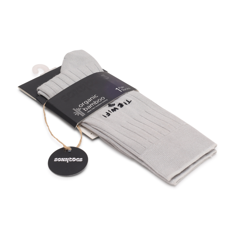 Here for the WiFi | Corporate Crew Socks