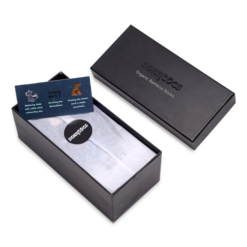 Corporate Toes SRS | Box of 3 Men's Formal Socks