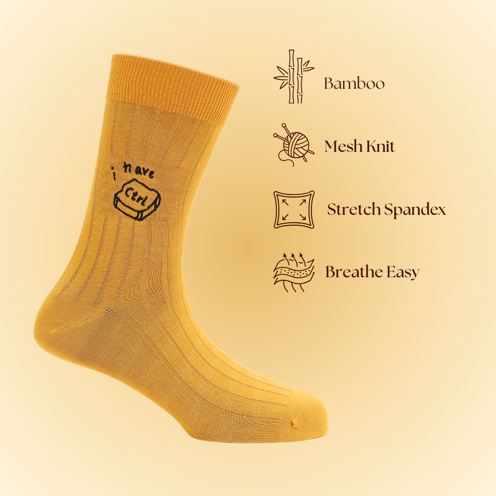Lost/Have Ctrl? | Corporate Crew Socks