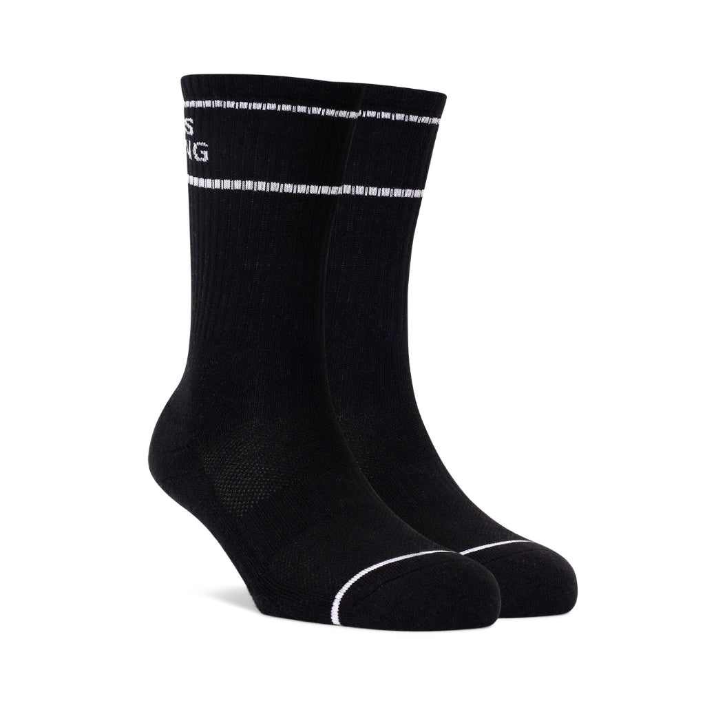 Less Crying More Trying | Unisex Athletic Socks