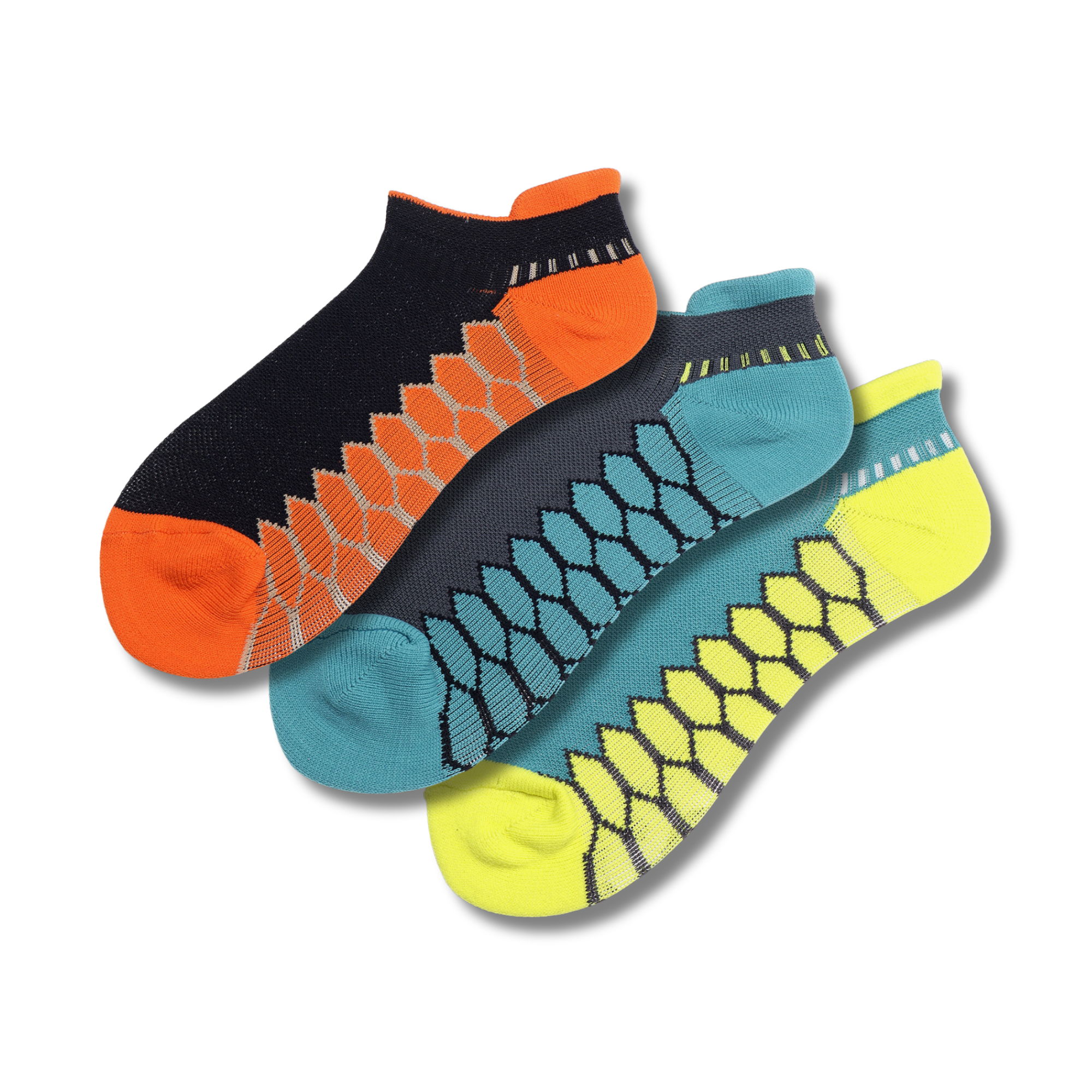 Enduro Step Bestsellers Pack of 3 Pairs | Performax Athletic | Ankle Sports Socks
