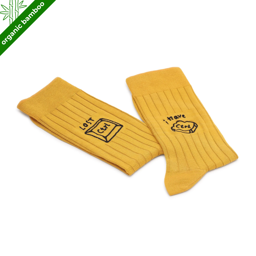 Lost/Have Ctrl? | Men's Crew Socks