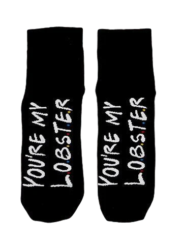 Him & Her | Happy Vibes Box of 4 Pairs | Unisex Ankle Socks