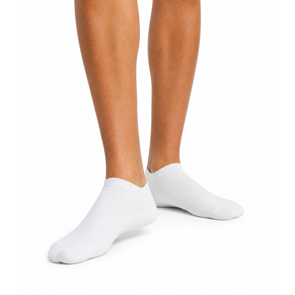 Short Socks | Unisex | Pack of 3 Pairs | Black, Grey & White