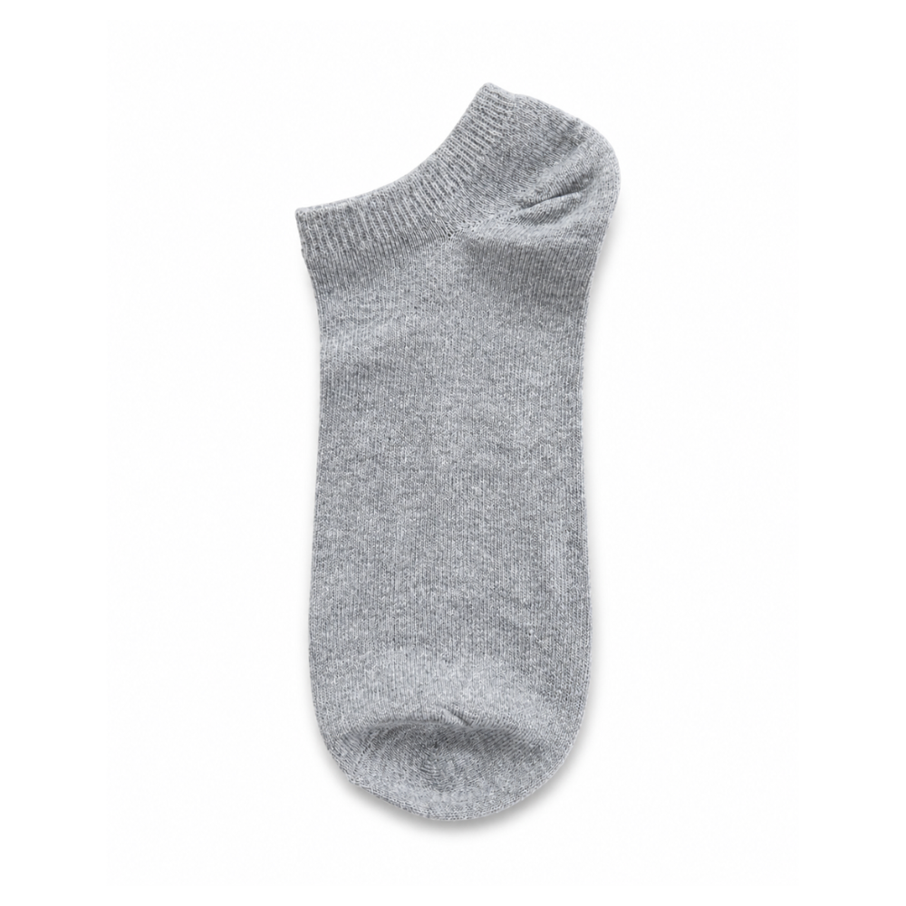 Short Socks | Unisex | Pack of 3 Pairs | Black, Grey & White