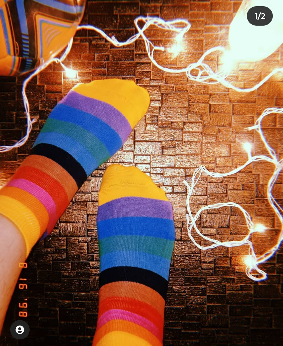 Multicoloured Stripes | Ankle Socks for Men and Women