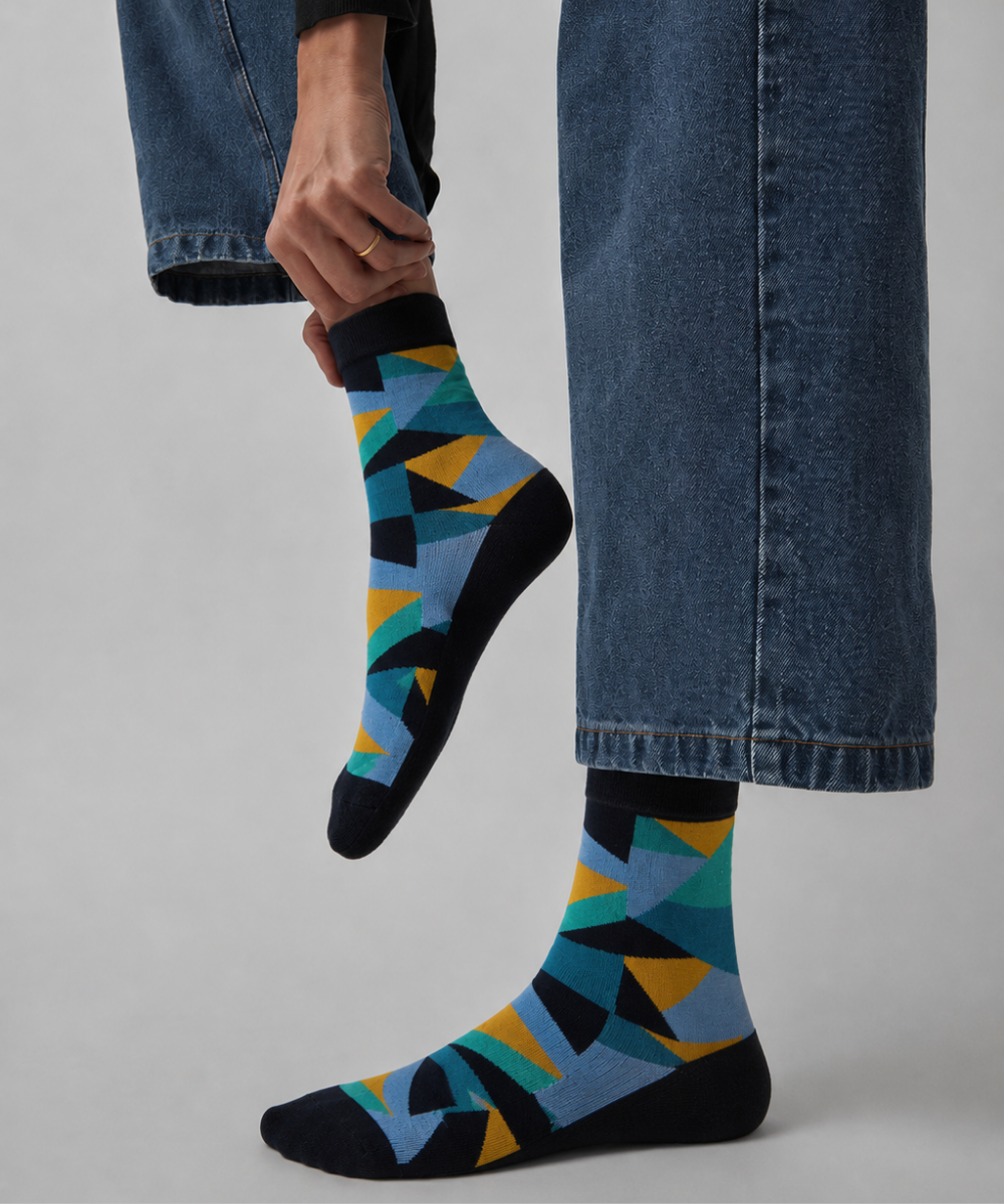 The Geometrics | Ankle Socks