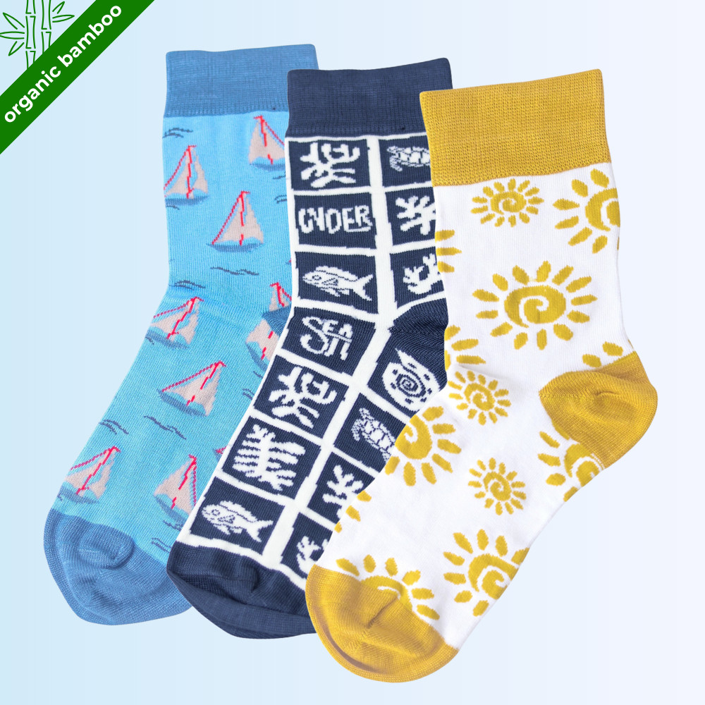 Scent-O-Summer Fun Pack of 3 Pairs