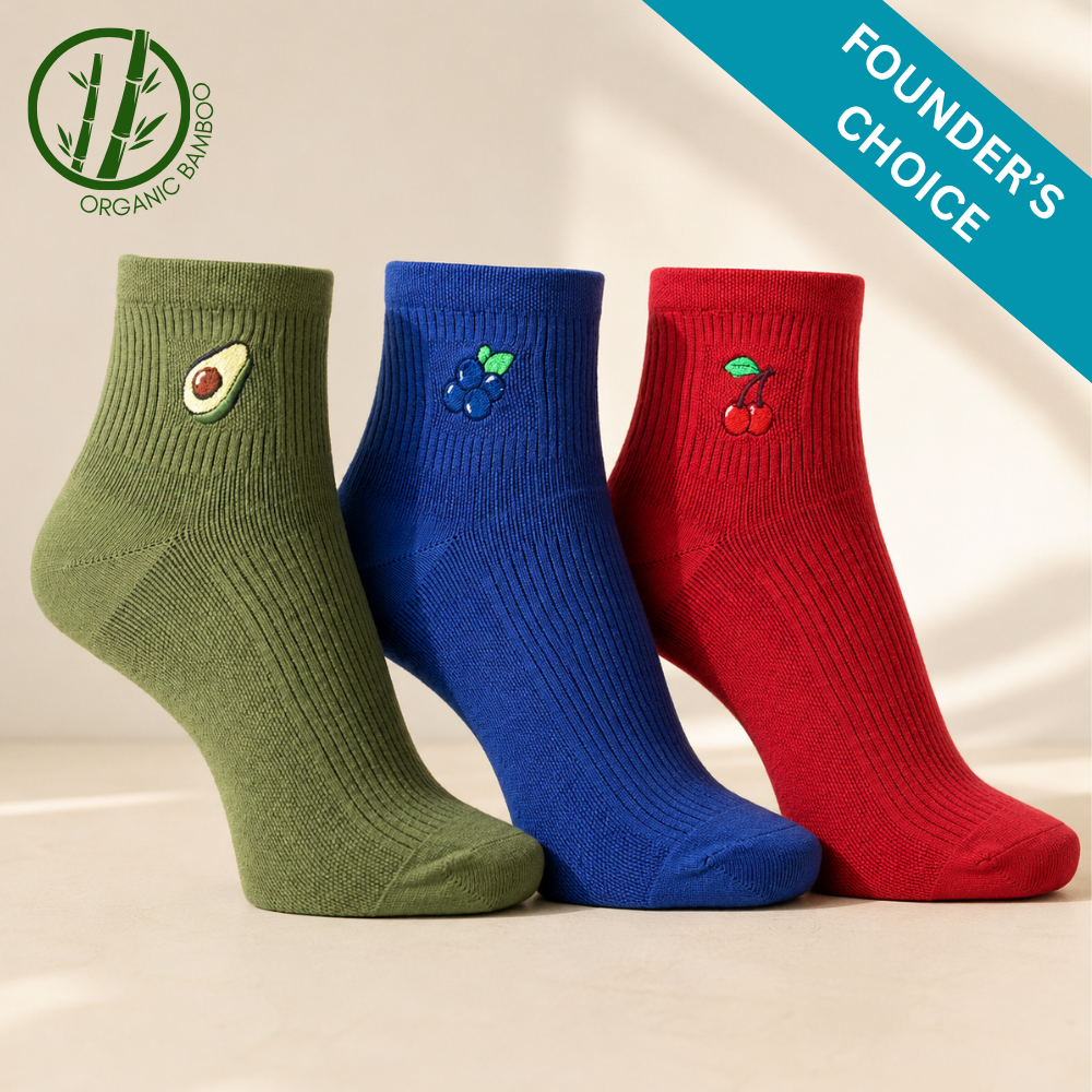 Fruity Toes Sorbet Pack of 3 Pairs