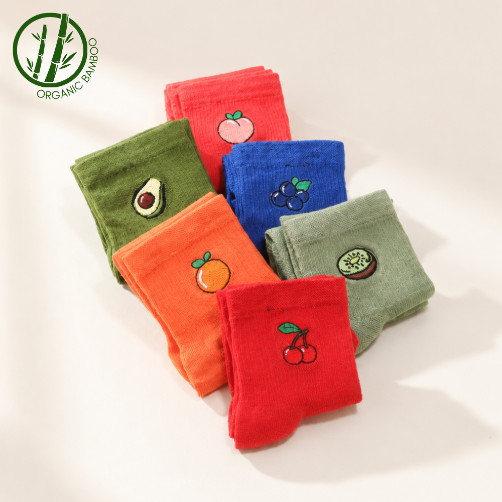Fruity Toes Collection Pack of 6 Pairs