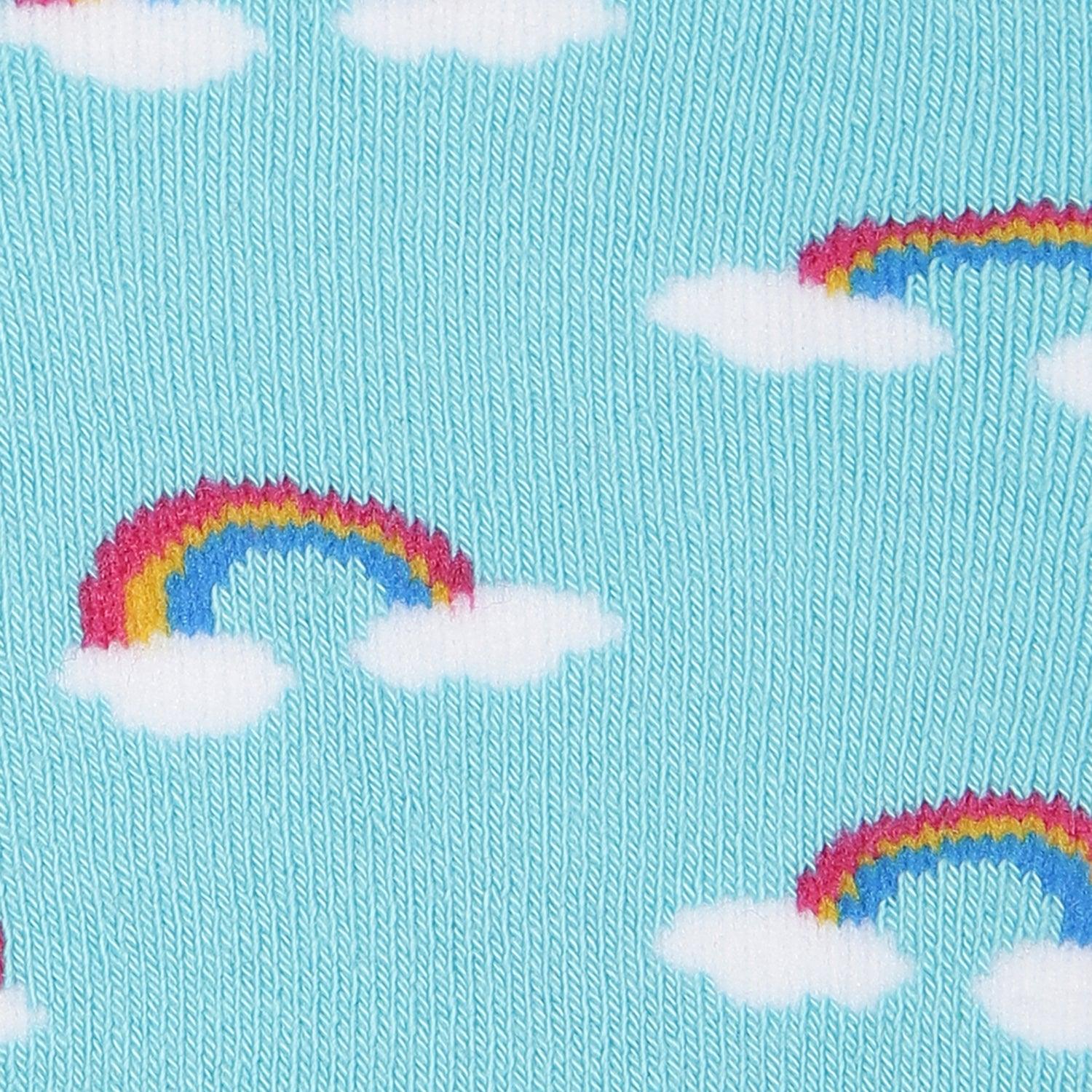 4-8 Years Happy Rainbow Kids Socks - soxytoes
