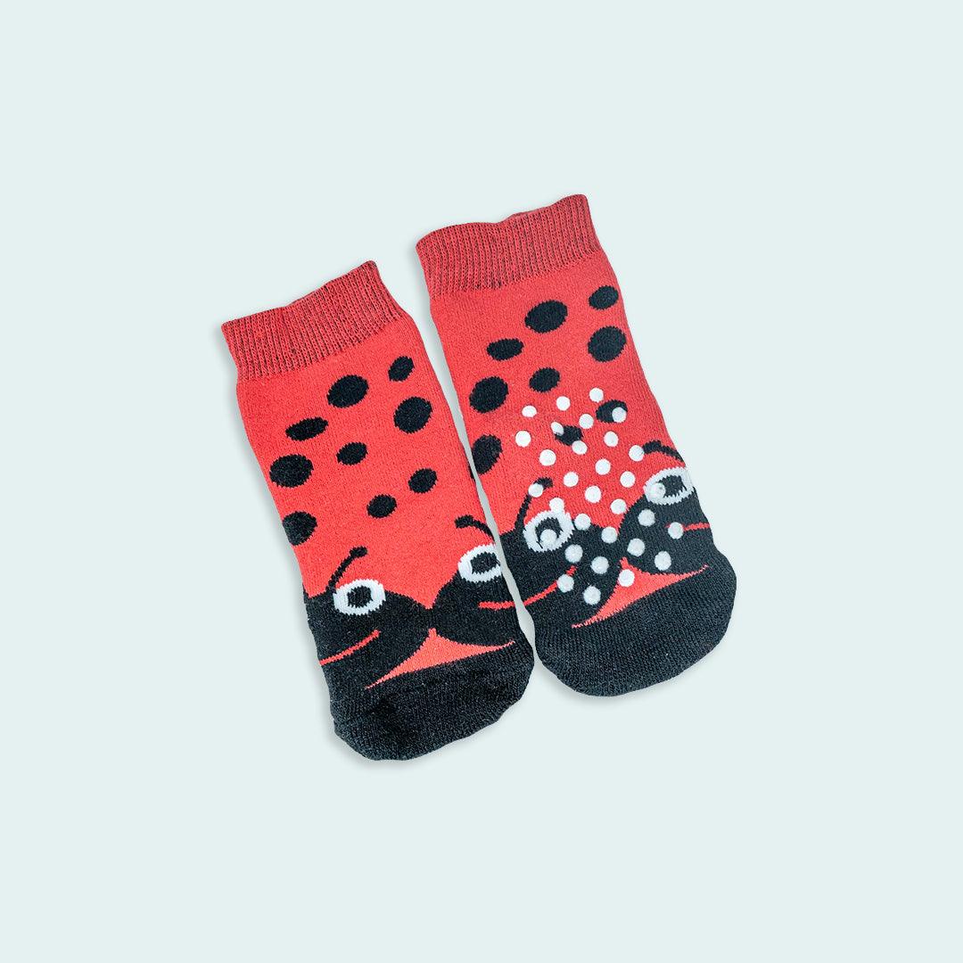 Ladybug Kids Socks 0-2 Years - soxytoes