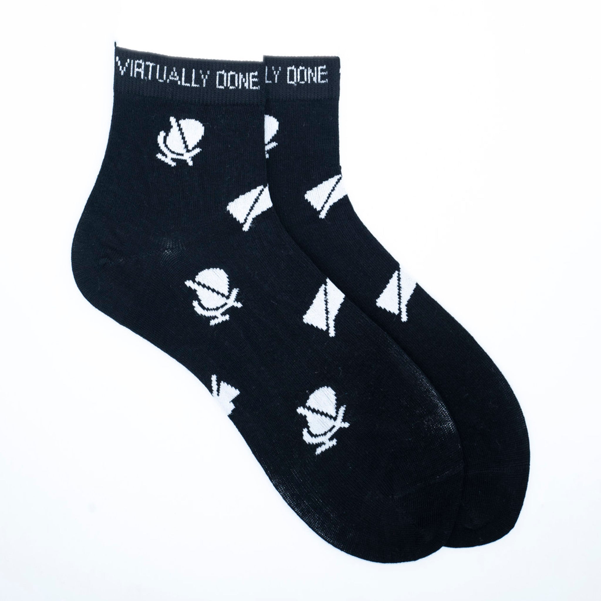 I'm Virtually Done | Back to Office Ankle Sock