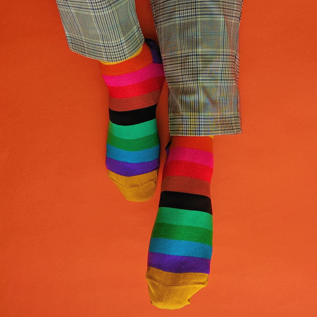 You make my life Colourful Socks - soxytoes