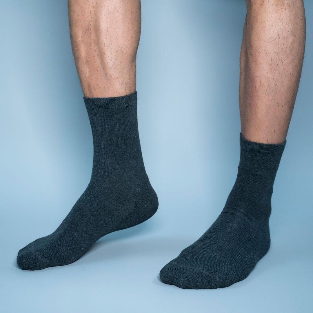 Loose Top Diabetic Care Socks Grey - soxytoes